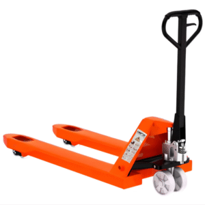 Patín Hidráulico para Tarima de 3 Toneladas Medida Estandar Color Naranja