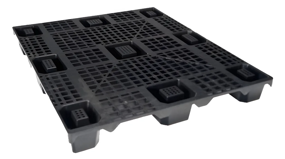 Tarima de Plastico130 Calada Negro
