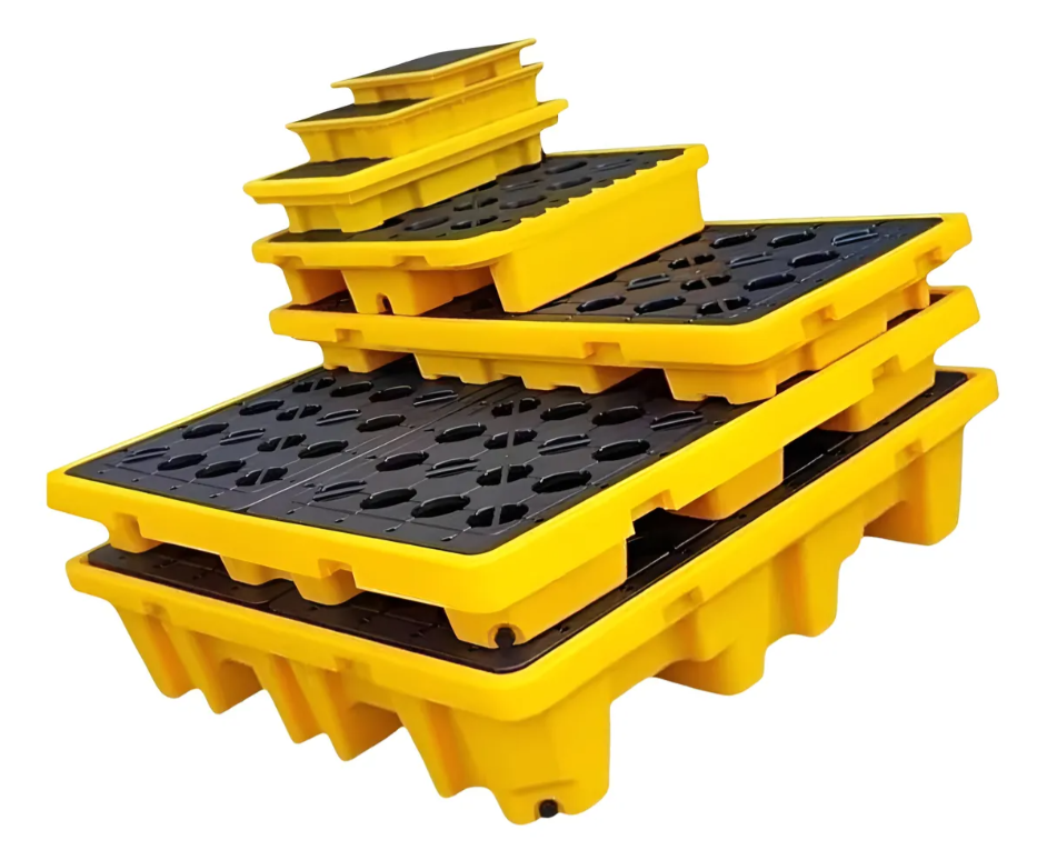 Tarima Modular Antiderrames Polietileno Alta Resistencia 33. One Color